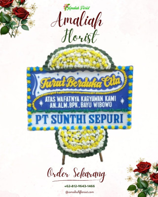 Papan Bunga Duka di Tanah Tinggi